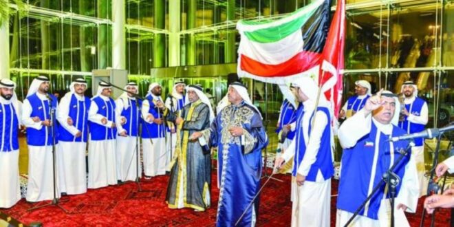 فرقة الجهراء للفنون الشعبية تشارك في الدورة الأربعين من مهرجان جرش الدولي