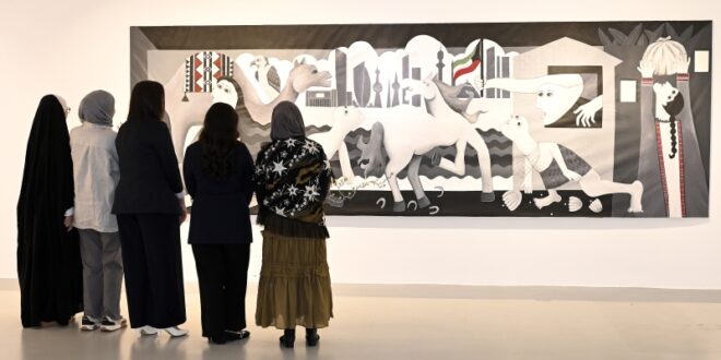 معرض «من قلوب أطفالنا... إلى أبطال الوطن» في منصة كاب بالشويخ برعاية دبلوماسية ورسومات توثّق بطولات الصفوف الأمامية